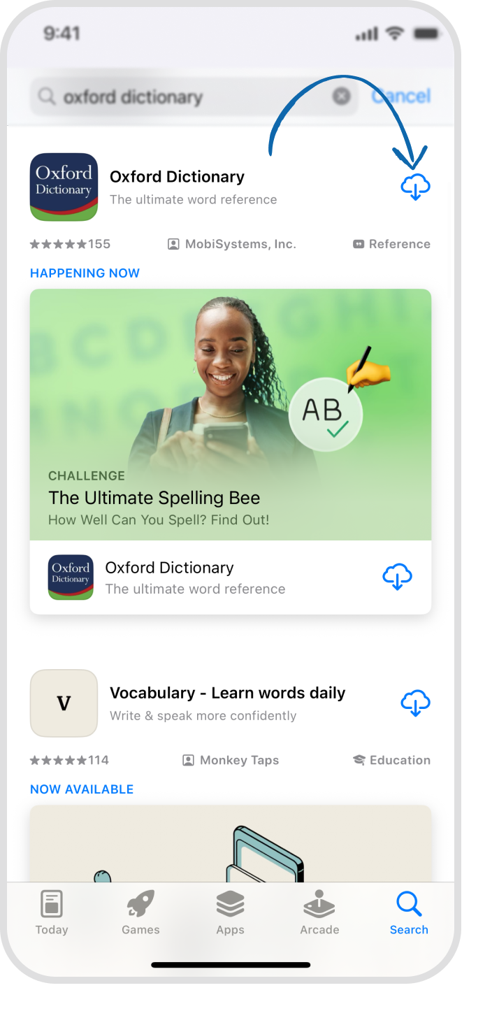 App Store search